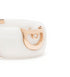 18kt rose gold D.Icon diamond ceramic band ring